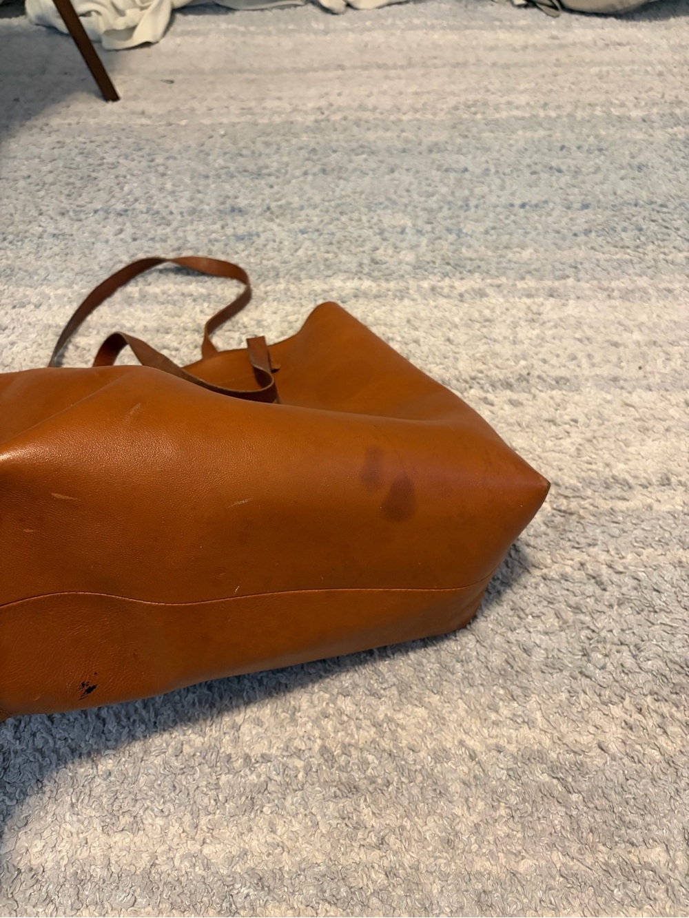 Madewell The Transport Tote English Saddle Brown Leather Classic Shoulder Bag - Picture 4 of 15